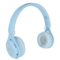 thumbnail image 2 of Auriculares para niños Y08 Macaron con sonido estéreo elegante, plegables, con tarjeta enchufable, Bluetooth y auriculares supraaurales, color azul, 2 of 14