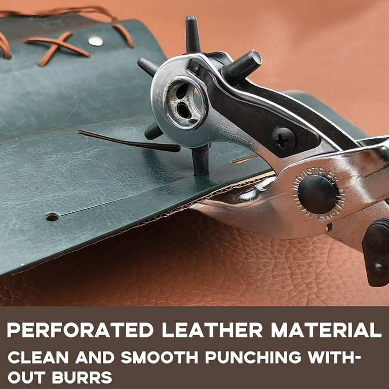 Professional Leather Hole Puncher – Leather Punch Tool for Belts