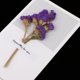 thumbnail image 4 of 10 tarjetas de felicitación vintage con flores secas, tarjetas de agradecimiento, tarjetas de Navidad y boda. Myosotis Light Purple, 4 of 9