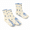 Blue Blueberry-Effortless Club-5-10, variant on Beige Summer Effortless Club 5-10 Pilates Grip Socks for Yoga Barre Workout
