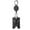 A, variant on Heavy Duty Retractable Badge Holder with Carabiner Clip and Durable ID Card Holder for Work, Office, and Events