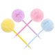 thumbnail image 2 of 4pcs Writing Pen Fluffy Ball Pen Decorative Fuzzy Ball Pen Decorative Pom Pom Pen, 2 of 4