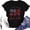a-Black134, variant on VNKIDY Womens 250 Years Anniversary Theme Print TShirts Short Sleeve Crewneck Casual Loose Fit Tees White L