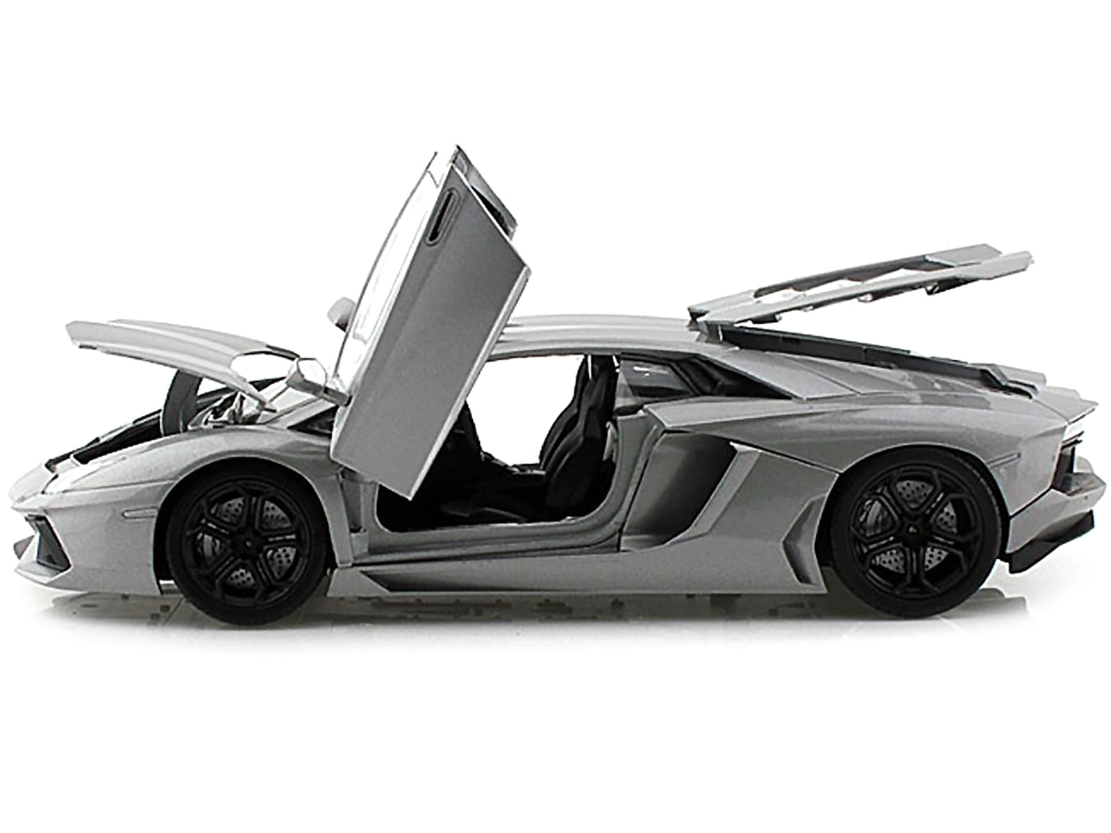 Lamborghini Aventador LP700-4 Gray Metallic 1/18 Diecast Model