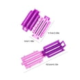thumbnail image 4 of 90 Pcs Tiges de Permanente, Bigoudis, Rouleaux, Tige de Permanente à Chaleur Ondulée, Pince à Racines, Outil de Coiffure DIY (Violet & Rose), 4 of 7