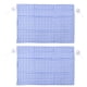 thumbnail image 1 of 2 uds diseño de rejilla anti ultravioleta cortina de coche lateral parasol de ventana de coche con ventosa rejilla azul, 1 of 14