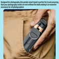 thumbnail image 3 of Mini Selfie Stick Tripod With Bluetooth Remote, 360° Rotating Phone Holder, Portable Travel Tripod Stand With Foldable Four-Leg Base, Lightweight Vlogging And Photography Accessory, 3 of 7