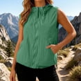 thumbnail image 2 of jiaxiM Womens Vest with Pockets Lightweight Softshell Sleeveless Jacket Hiking Travel Golf Running 2026 Spring Summer, 2 of 8