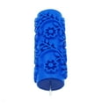 thumbnail image 3 of 5'' Embossed Pattern Paint Roller DIY Paint Roller Sleeve Wall Painting Edger Runner Tool #14, 3 of 7