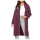 thumbnail image 2 of Puntoco Abrigo Mujer Otoño E Invierno Recto Cardigan Botón Bolsillo Abrigo Liquidación Puntoco Puntoco-1, 2 of 3