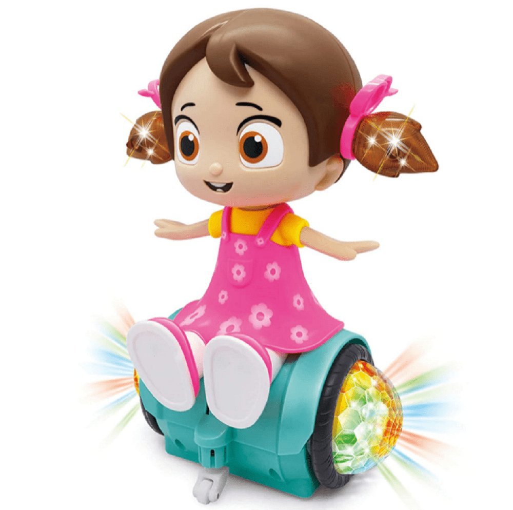 Rotating Musical Dancing Girl Doll Activity Play Center Toy 