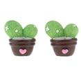thumbnail image 1 of 2x / set Decoración para el hogar de plantas suculentas de cactus artificiales realistas Sunnimix Plantas suculentas artificiales, 1 of 8