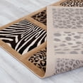 thumbnail image 7 of Allstar Brown / Beige Dots Square Animal Prints Design Modern Geometric Area Rug (5' 2" x 7' 2"), 7 of 7