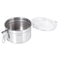 thumbnail image 4 of Stainless Steel Storage Container for Sugar Cereals Coffee Beans Tea Sealed Jar Cans Storage(12.5 * 7.5), 4 of 8