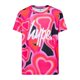 thumbnail image 1 of Hype - Camiseta Spray Corazones Niñas (Rosa), 1 of 1