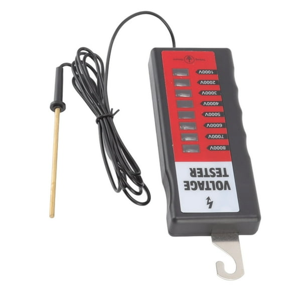 Fences Voltage Meter, 8pcs Light 1kV-8kV Wide Application Copper Plated Probe Electric Fence Tester For Testing