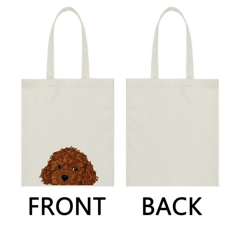 Toy Brown Poodle Tote Bag Toy Brown Poodle Tote Bag