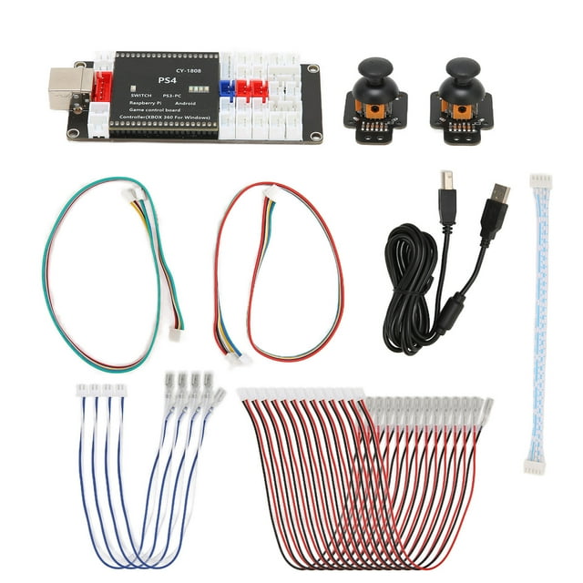 Controller Accessories,Arcade Encoder No Delay Arcade Encoder Zero Delay USB Encoder Multi-Functional