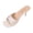 White, variant on Black Fall Winter Womens Open Toe High Heel Sandals Ankle Strap Chunky Heel Dress Shoes