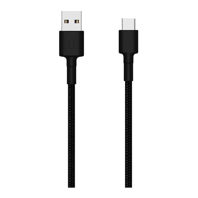 Cable Xiaomi Trenzado USB Tipo-C 100 cm Negro