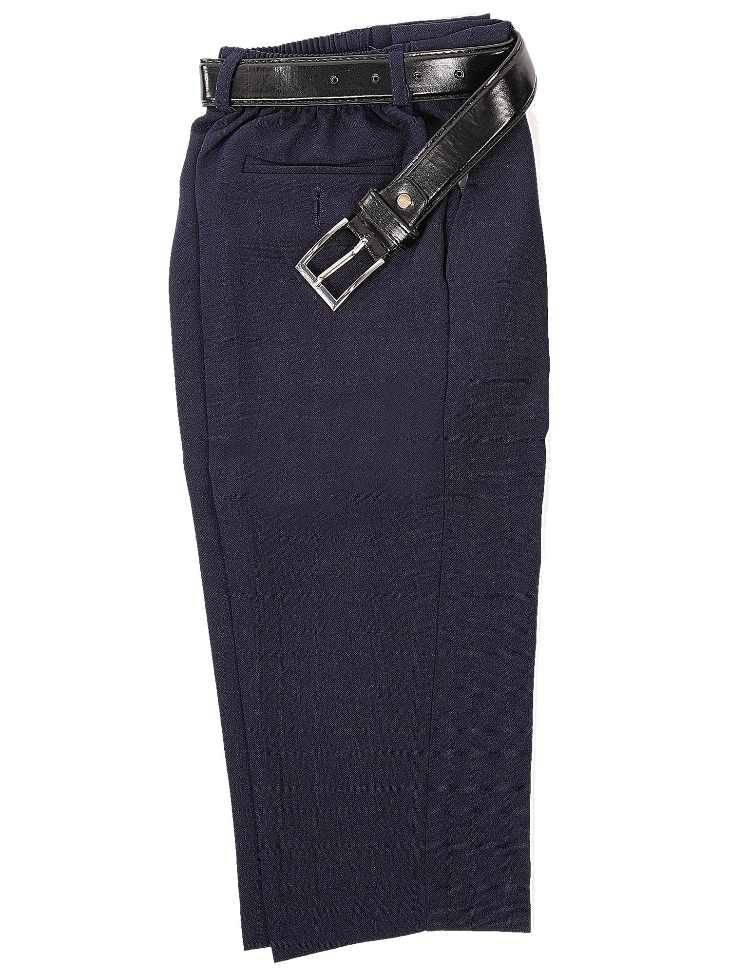 black belt navy pants