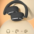 thumbnail image 5 of Wireless Headphones, Bluetooth Headphones Wireless Earbuds Full Earmuffs Newly Bluetooth 5.4 Head Mounted Intelligent Noise Reduction Long Battery Life 60 Hours of Playback Time(Black), 5 of 6