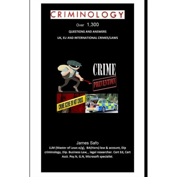 Criminology: Over 1,300 Questions and Answers (Paperback)