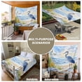 thumbnail image 6 of Coastal Birds Large Tapestry for Bedroom Wall Hanging Tapestry, Blue Sky Heron Seabird Tropical Beach Ceiling Backdrop Tapestries Poster Blanket Wall Decor for Teens Room Living Room Dorm 86" x 104", 6 of 8