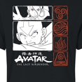 thumbnail image 3 of Avatar - The Last Airbender - Grid - Juniors Cropped Cotton Blend T-Shirt, 3 of 5