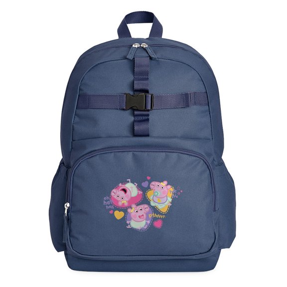 CafePress - Peppa Pig: Happy Baby - Cute School Travel Backpack