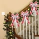thumbnail image 4 of Seyotauo Crafts Fluff Bowknot Christmas Decorations-Handmade 13x10 Inch Nylon Spandex Bow Ornament & Gauze Ribbon, Christmas Tree Ornaments & Wrapping Decor for Indoor Outdoor Christmas Holiday Decor, 4 of 6