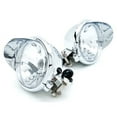 thumbnail image 5 of Krator Custom Chrome Passing Fog Auxiliary Light Compatible with Yamaha V-Max Vmax V Max VMX 1200, 5 of 5
