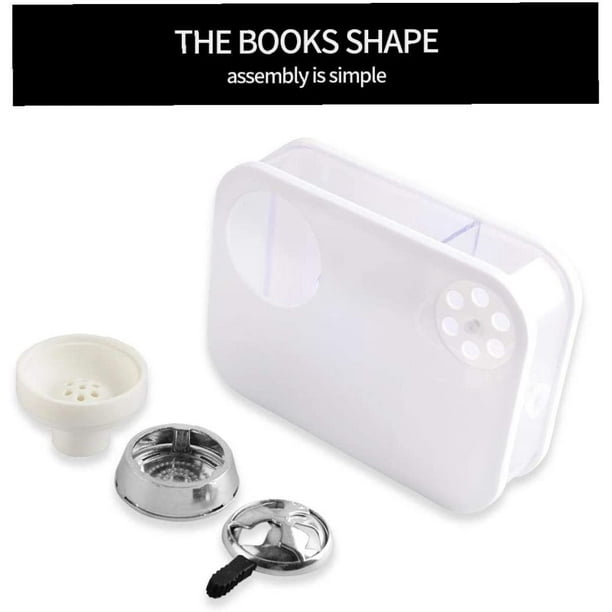 Modern Acrylic Hookah Complete Kit Portable Shisha Pipe with