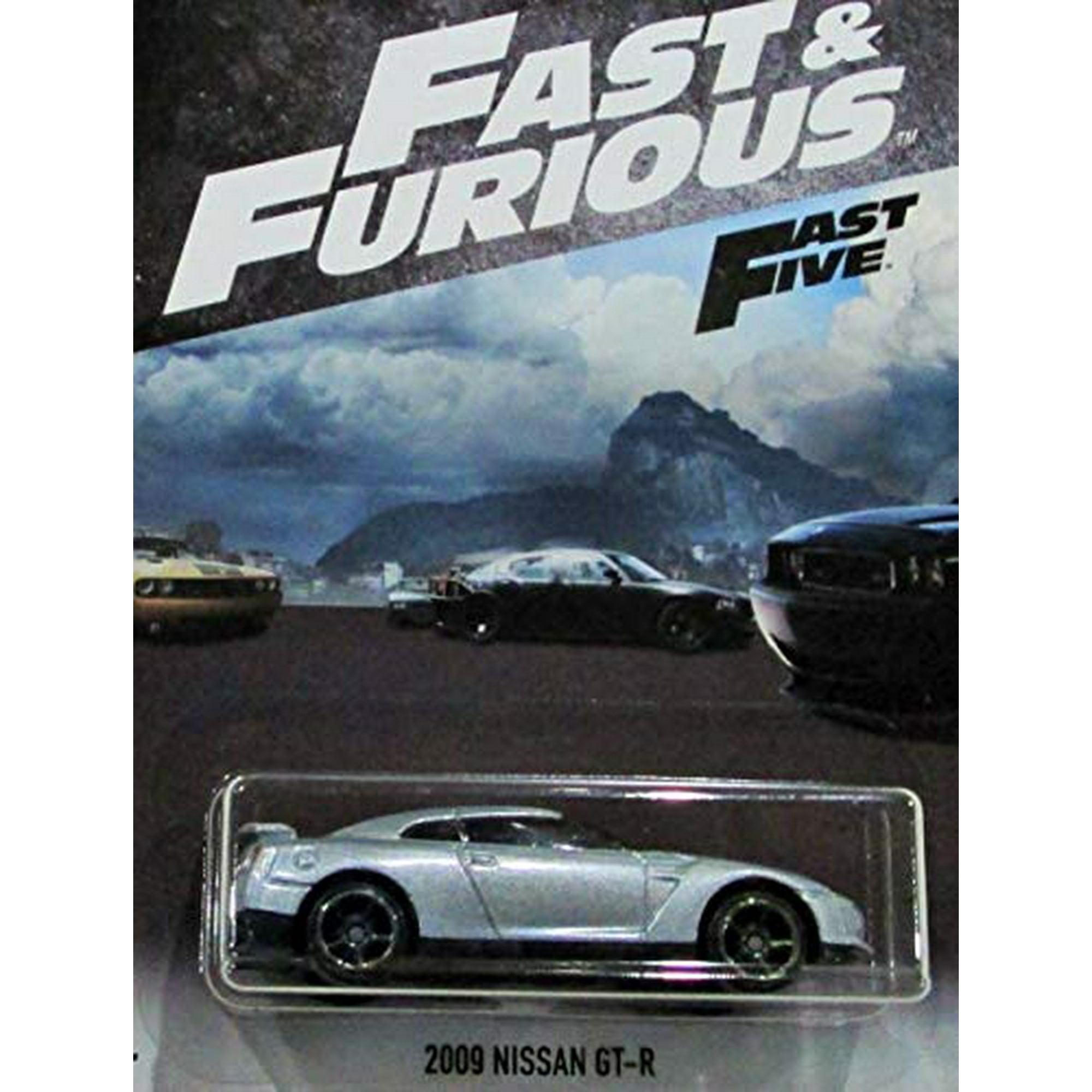 Hot Wheels Fast and Furious 2018 Series Silver 2009 Nissan GT-R