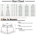 thumbnail image 3 of Patlollav Womens Cotton Linen Shorts White Lace Plus Size Rope Tie Shorts Yoga Sport Pants Leggings, 3 of 6
