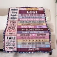 thumbnail image 2 of LHSHID Gigi Gifts for Grandma from Grandkids Gigi Birthday Gifts Gifts for Gigi Gigi Gifts for Mothers Day Christmas Gigi Blanket 50"x60", 2 of 6