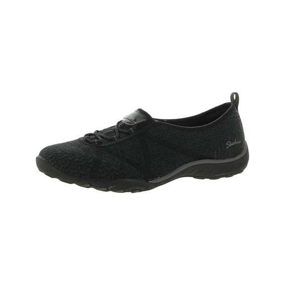 Skechers Womens Breathe-Easy - A-Look Low-Top Comfort Slip-On Sneakers