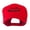 Red, variant on Halloween Jack O Lantern Face Embroidered Cap - White OSFM