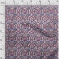 thumbnail image 3 of oneOone Cotton Cambric Pink Fabric Asian Suzani Floral Dress Material Fabric Print Fabric By The Yard 42 Inch Wide, 3 of 4