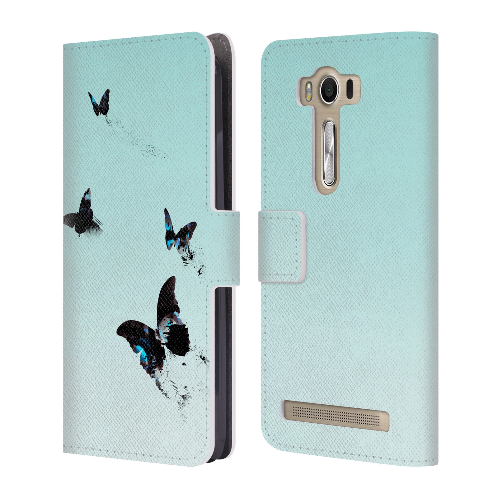 OFFICIAL ALYN SPILLER ANIMAL ART LEATHER BOOK WALLET CASE COVER FOR ASUS ZENFONE PHONES