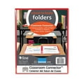 thumbnail image 3 of Classroom Connector Folders, 11 X 8.5, Clear/assorted, 6/pack | Bundle of 5 Packs, 3 of 3