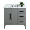 thumbnail image 5 of Vanity Art 36" Single Sink Bathroom Vanity Cabinet with Ceramic Countertop, 5 of 9