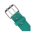 thumbnail image 3 of CTM Girl's Perforated Casual Belt with Roller Buckle, 3 of 5