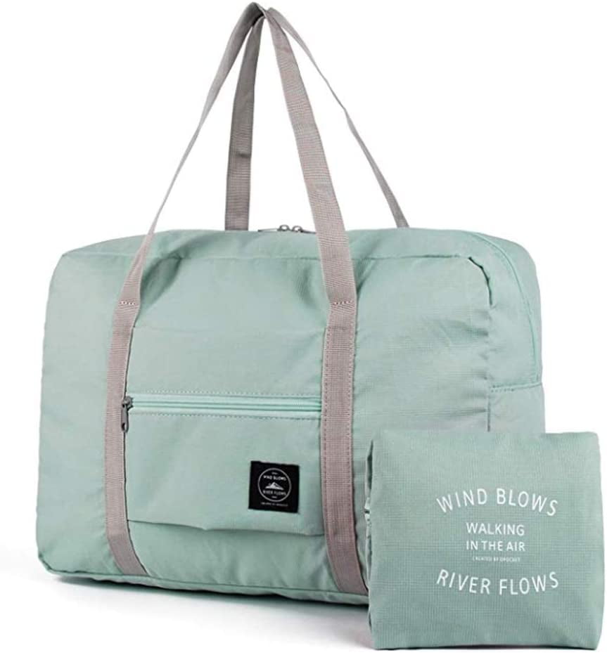 Travel Luggage Duffle Bag Lightweight Portable Handbag Colorful Music Notes Dancer Large Capacity Waterproof Foldable Storage Tote 