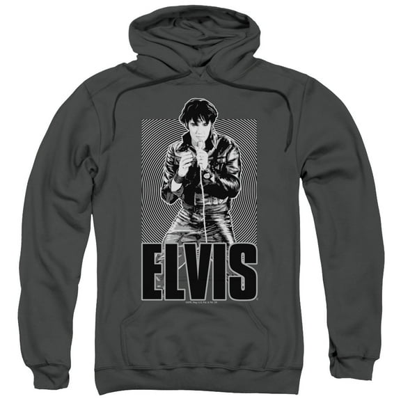 Elvis Presley - Leather - Pull-Over Hoodie - X-Large