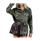 thumbnail image 5 of SAYOO Camisa de moda para mujer, blusa suelta con botones de manga larga y solapa con estampado de leopardo para damas, S/M/L/XL/XXL SAYOO  moda, 5 of 9