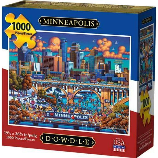 Dowdle Jigsaw Puzzle Minneapolis 1000 Piece