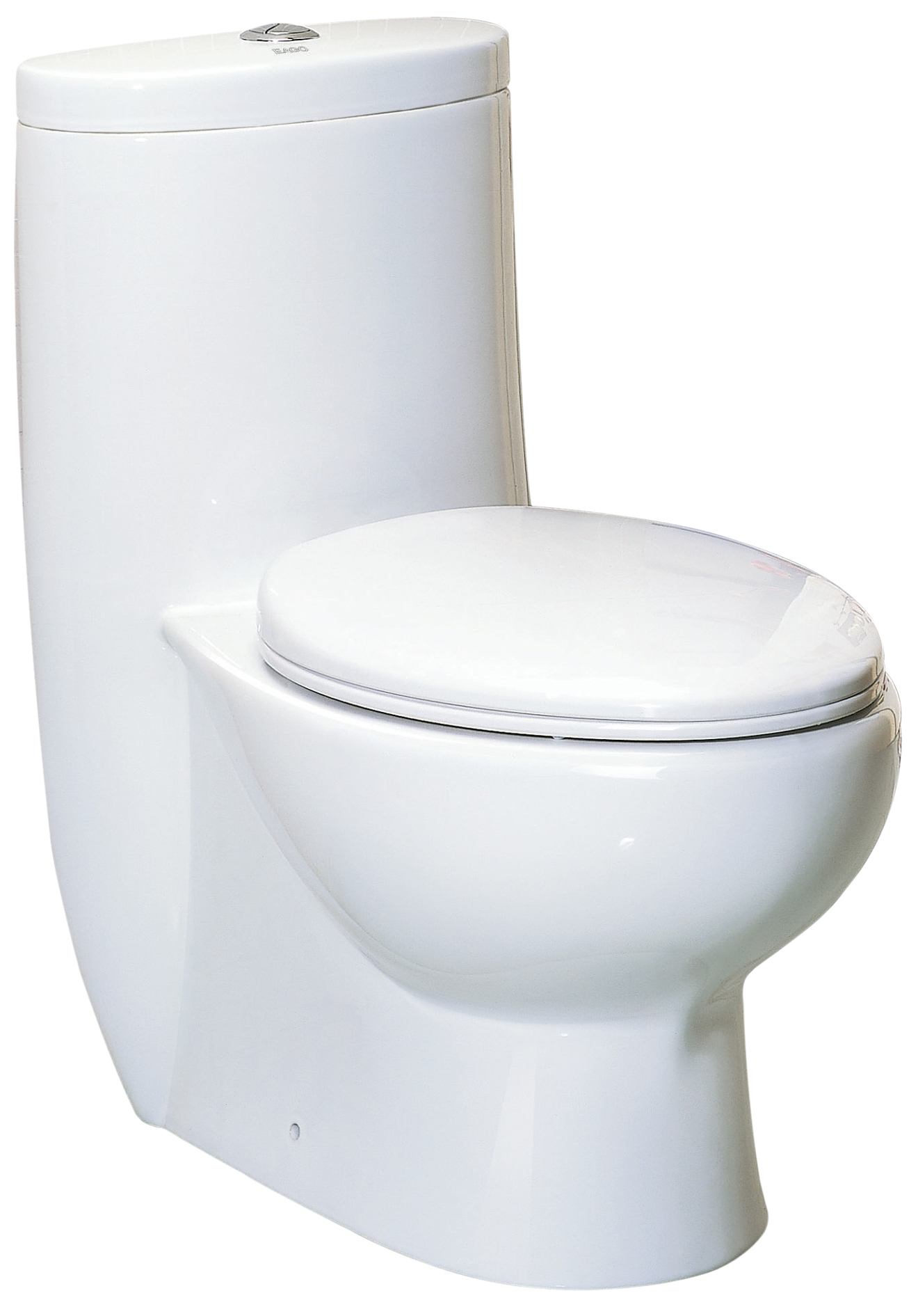 Magic Flush EcoFriendly One Piece Toilet with a Siphonic Action Dual