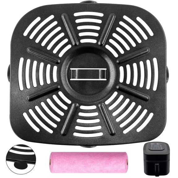 GCQ Air Fryer Grill Pan for Nuwave Brio, Replacement 7 IN 1 7.25 QT Air Fryer Grill Plate Crisper Plate Rack Parts for Nuwave Brio Air Fryer Oven