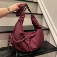 thumbnail image 5 of SPEKSEE Lazy Style Shoulder Crossbody Bag with Ruffle Designs Large Capacity Canvas Bag for Work Shopping Travel College, 5 of 19